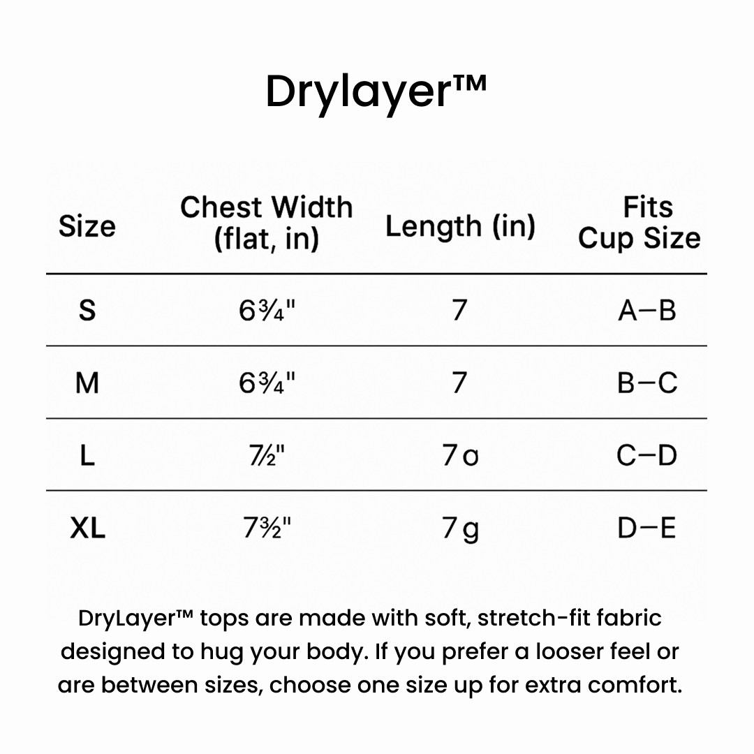 DryLayer™ Comfort Base Top - White