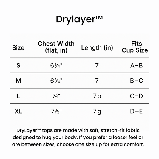 DryLayer™ Comfort Base Top - Natural