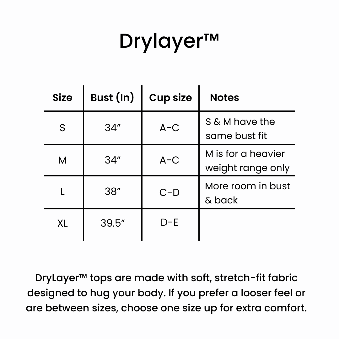 DryLayer™ Comfort Base Top - White